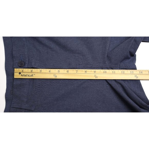 Travis Mathew Men's Golf Pants Flat Front Straight Leg Navy 38X33 - Picture 6 of 9